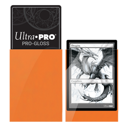 Ultra PRO: Standard 50ct Sleeves - PRO-Gloss (Orange)