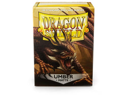 Dragon Shield: Standard 100ct Sleeves - Umber (Matte)