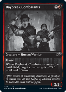 Daybreak Combatants [Innistrad: Double Feature]