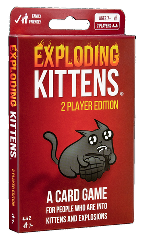 Board Games - Exploding Kittens - 2 Player Edition