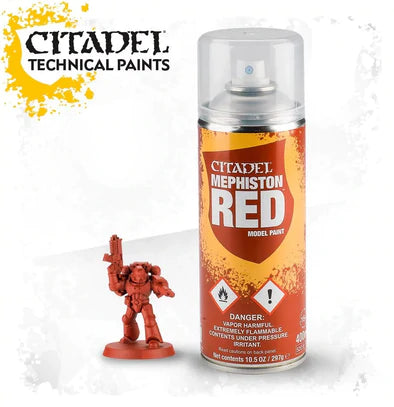Warhammer - Paint - Spray: Mesphiston Red