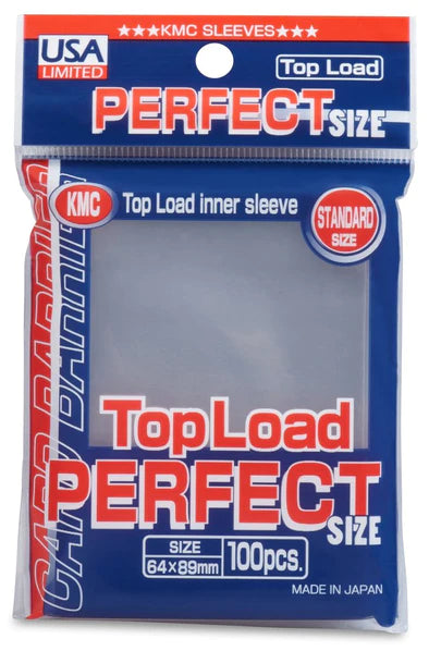 KMC - PERFECT Fit - STANDARD SIZE - CLEAR 100CT