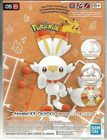 Pokemon Model Kit QUICK!! #05 Scorbunny