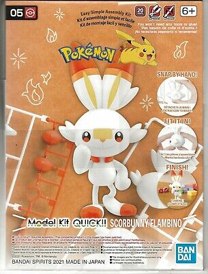 Pokémon Model Kit QUICK!! #05 Scorbunny