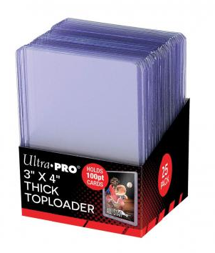 Ultra Pro - Thick Toploader - 10 Pack 130 Point